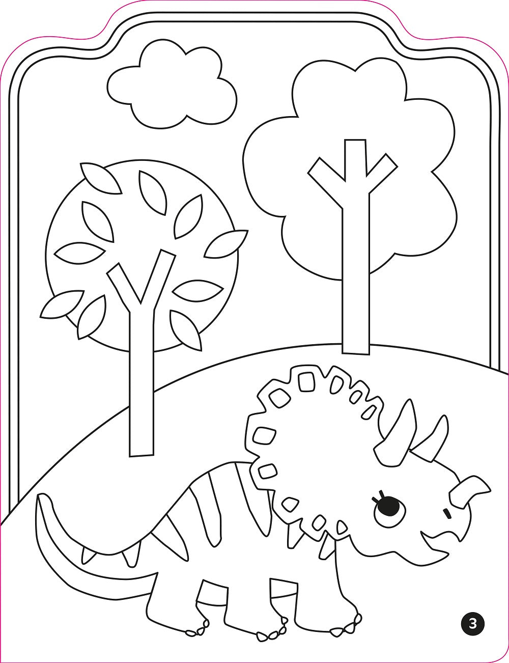 My Favourite  Dinosaur Colouring