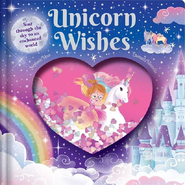 Unicorn Wishes Glitter Globe