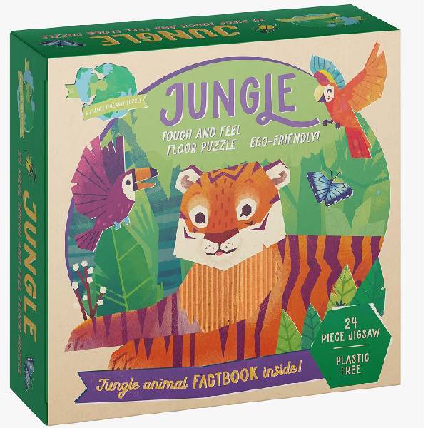 Eco Touch & Feel Jungle Floor Puzzles