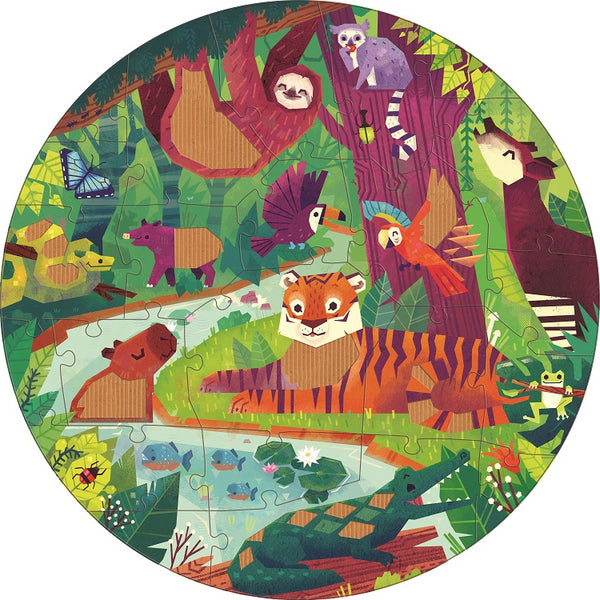 Eco Touch & Feel Jungle Floor Puzzles