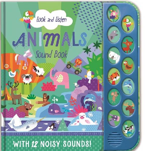 Look And Listen Animals Sound Book