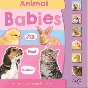 Animal Babies Sound Book