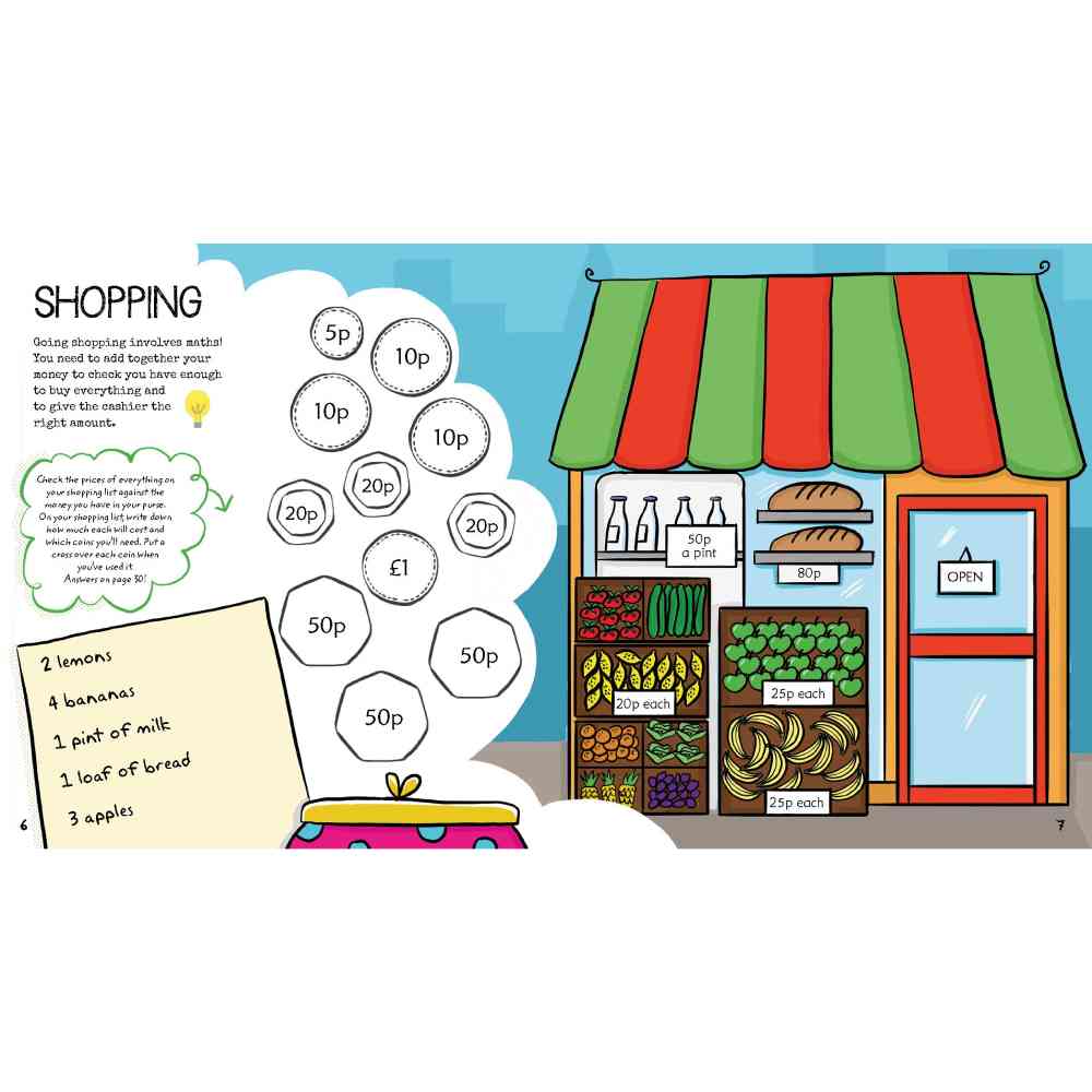 Stem Starters for Kids – Maths Activity Book