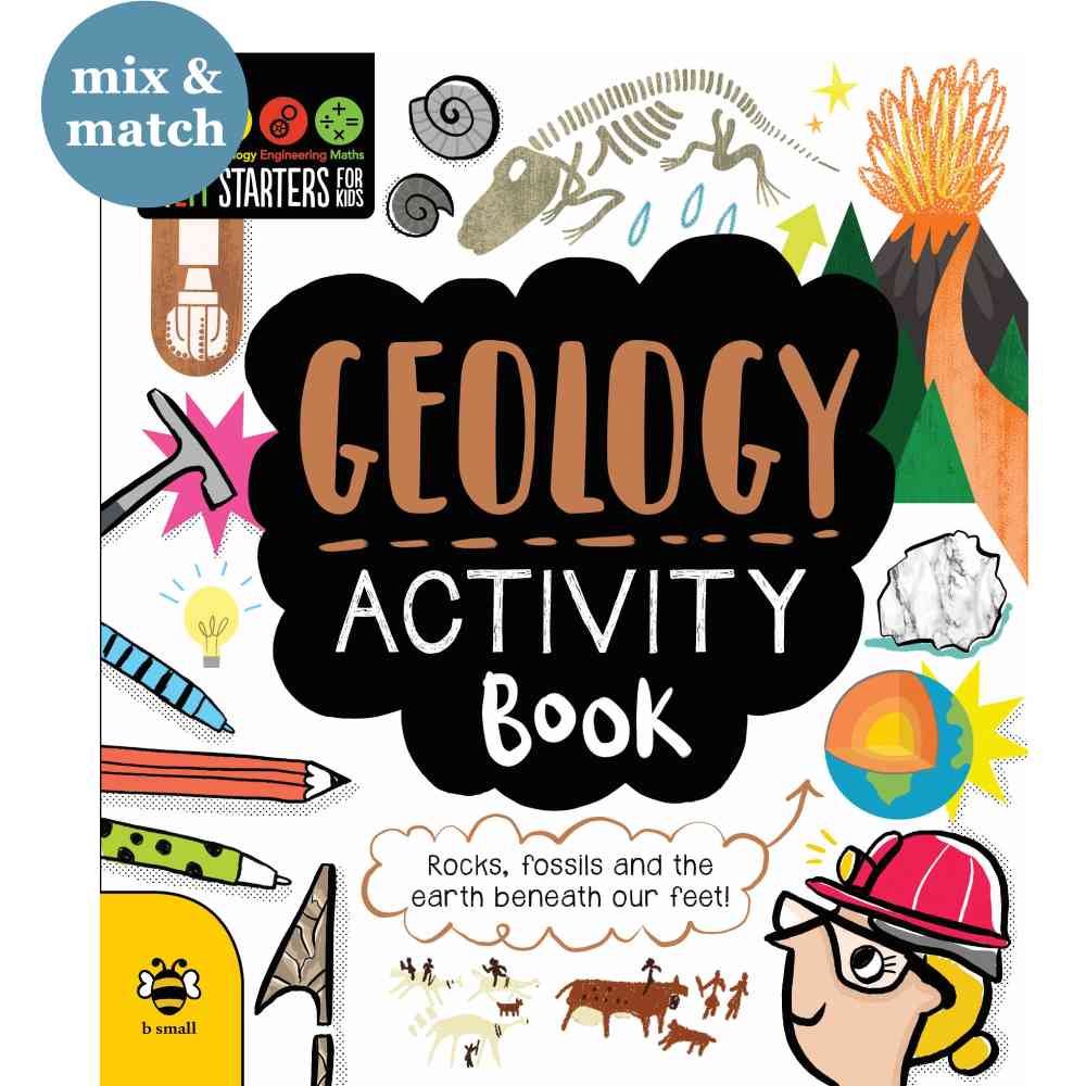 Stem Starters for Kids – Geology Activity Book