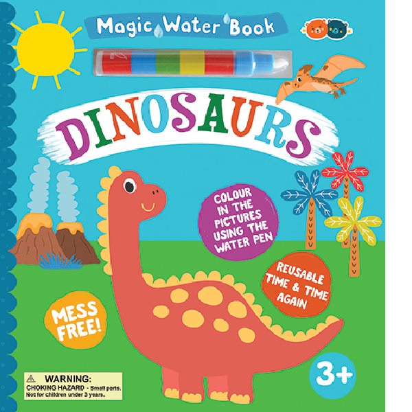 Dinosaurs Magic Water Activity - Available 18th march