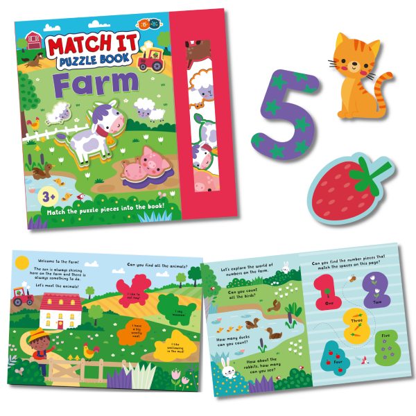 Farm Match It Puzzle Activity Board