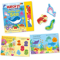 Under the Sea Match It Puzzle Activity Board