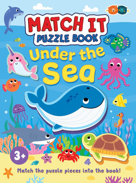 Under the Sea Match It Puzzle Activity Board