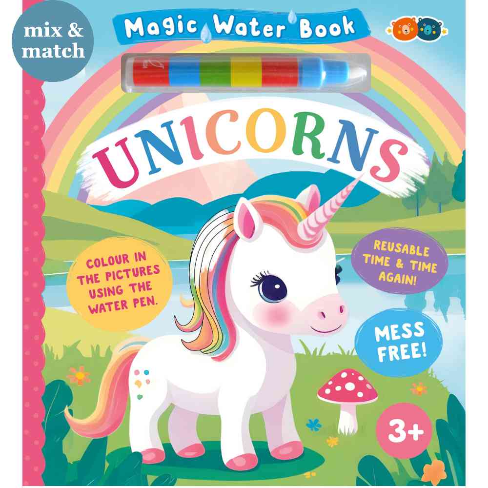 Unicorns Magic Water Actvity