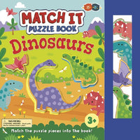 Dinosaur Match It Puzzle Book Activity Board