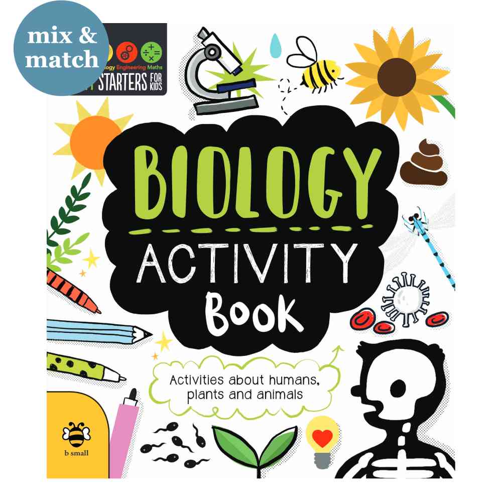 Stem Starters for Kids – Biology Activity Book