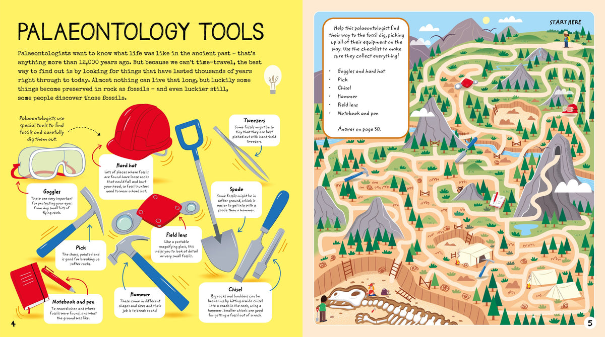 Dinosaur Activity Book – STEM Starters for Kids
