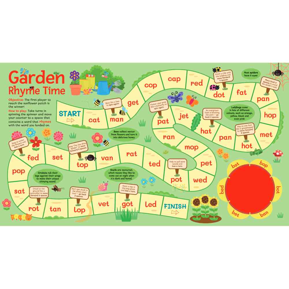Spin Read And Play -  Book Of Early Learning Games