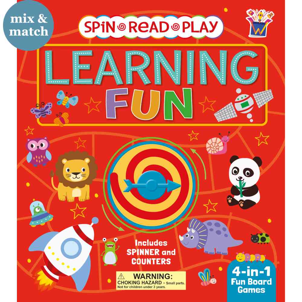 Spin Read And Play -  Book Of Early Learning Games
