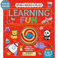 Spin Read And Play -  Book Of Early Learning Games