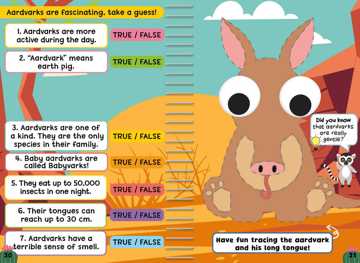 Draw Learn & Play - Wild Animals