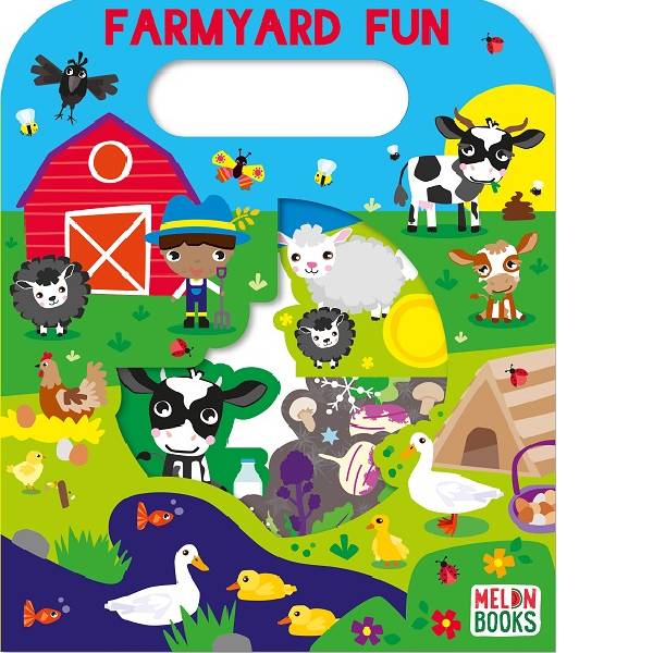 Farmyard Fun Die Cut Board