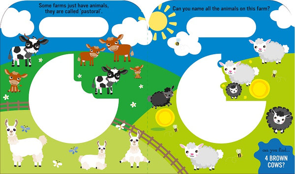 Farmyard Fun Die Cut Board