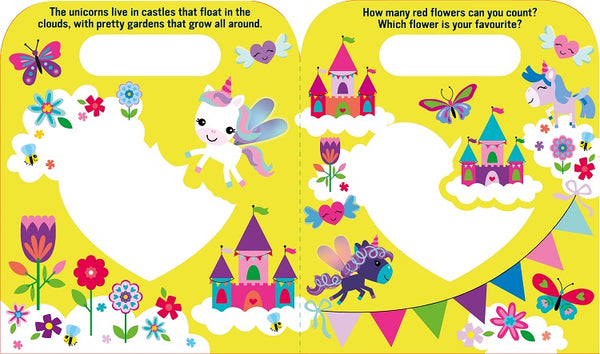 Unicorn Dreams Die Cut Board