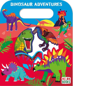 Dinosaur Adventures Die Cut Board