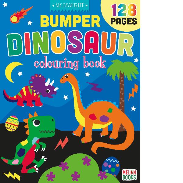 My Favourite Dinosaurs Bumper Colouring