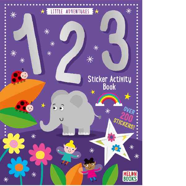 Little Adventure 123 Sticker Activity – Blue Duck Books