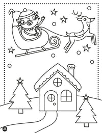 Little Adventures Christmas Sticker Activity Book