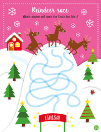 Little Adventures Christmas Sticker Activity Book