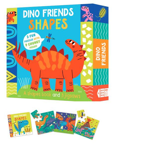 Dino Friends Shapes Puzzle & Play