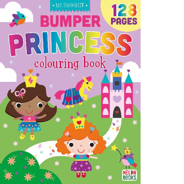 My Favourite Princess Bumper Colouring