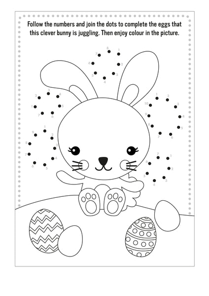 Happy Easter Dot To Dot