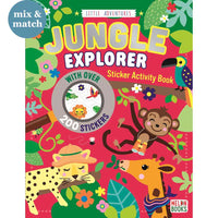 Little Adventures Jungle Explorer Sticker Book
