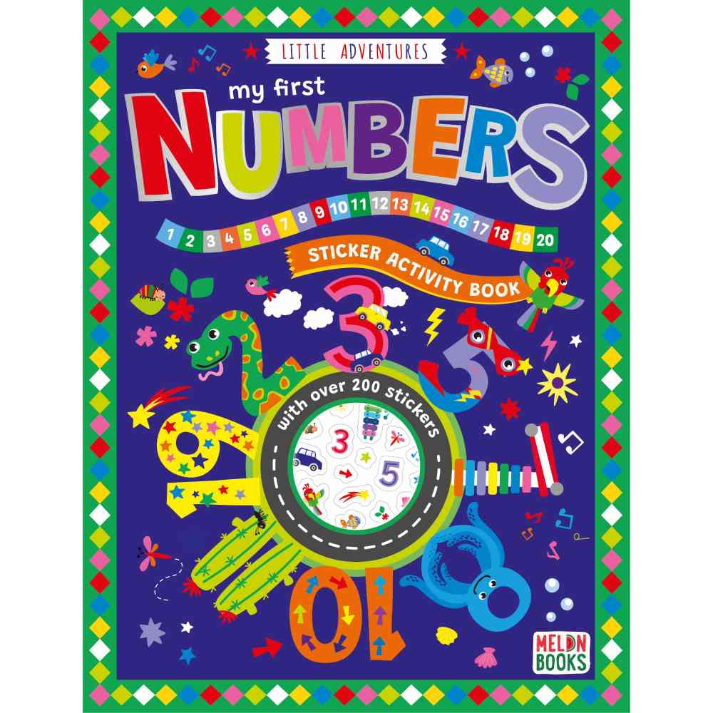 Little Adventures My First Numbers Sticker