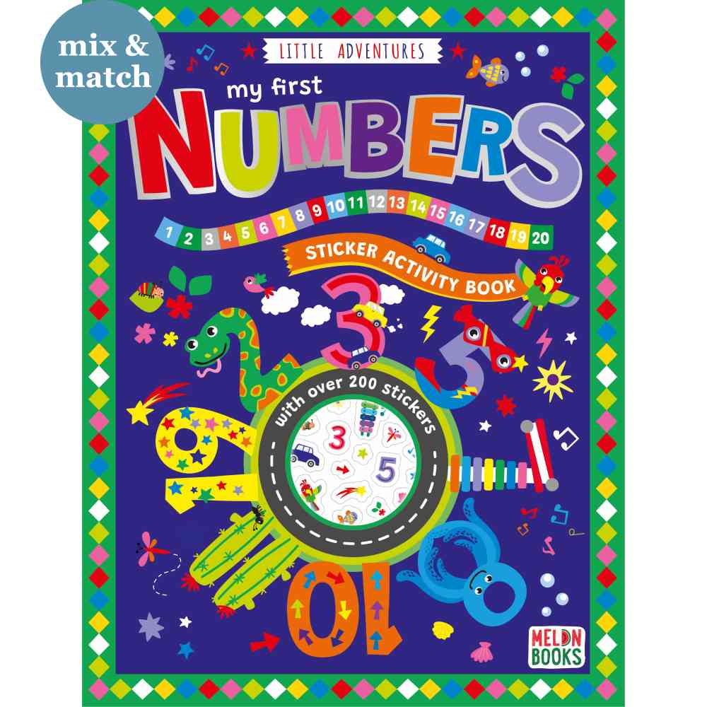 Little Adventures My First Numbers Sticker