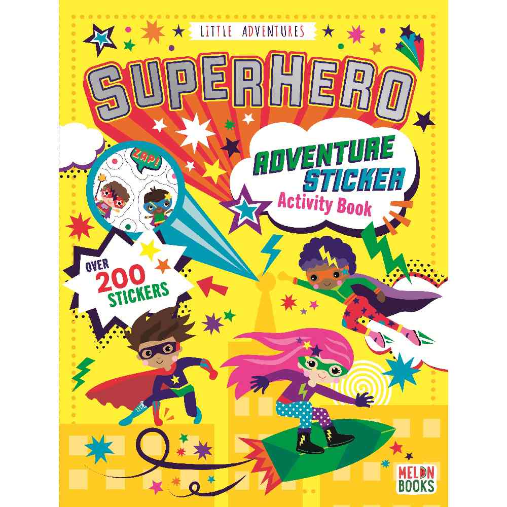 Little Adventures Superhero Sticker