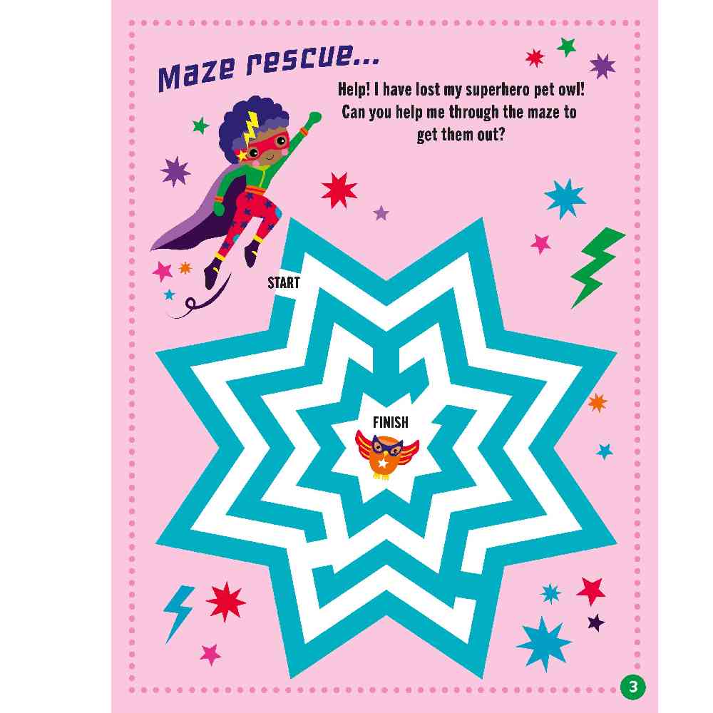 Little Adventures Superhero Sticker
