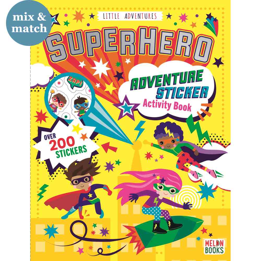 Little Adventures Superhero Sticker
