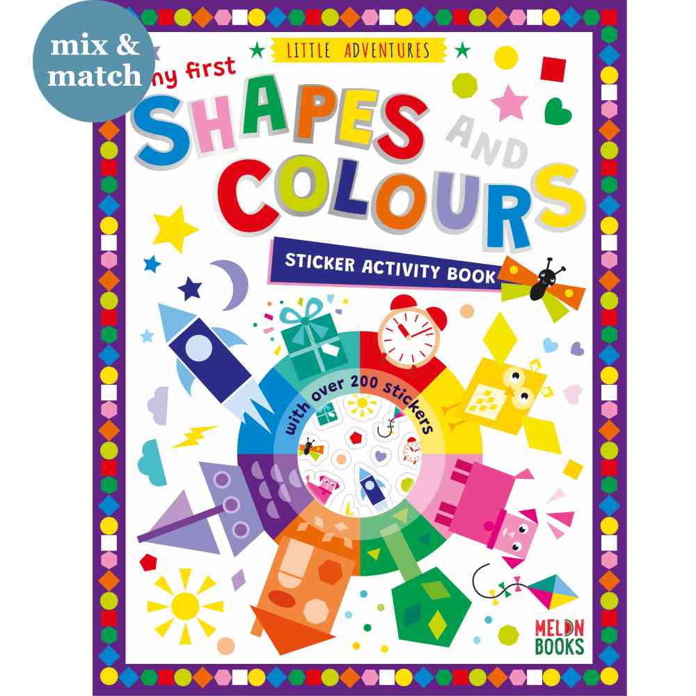 Little Adventures My First Shapes & Colours Sticker