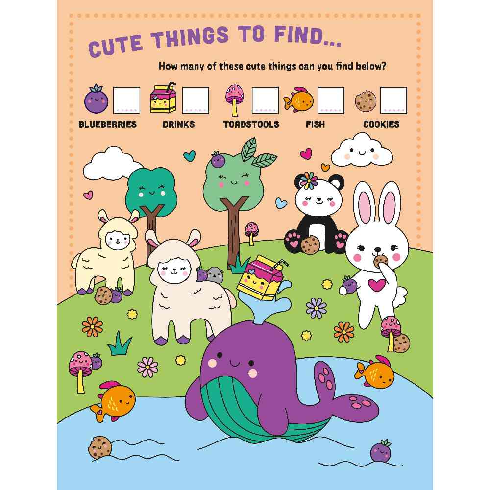 Little Adventures Cuteness Sticker Book