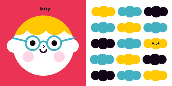 Happy Faces Board Book