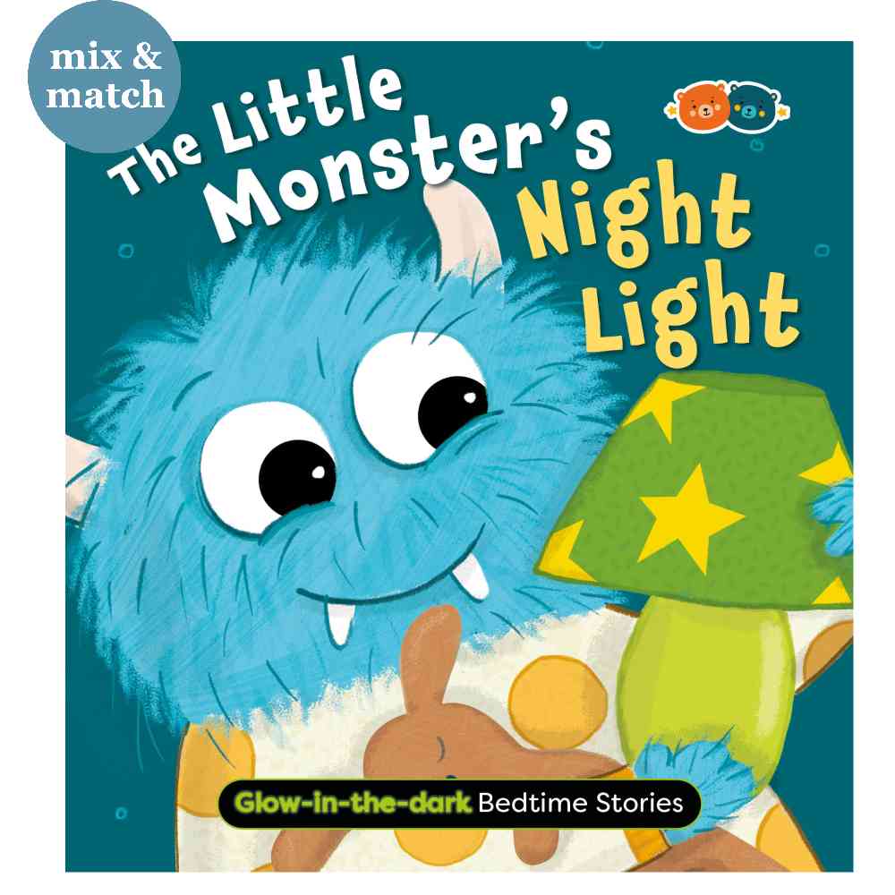 Little Monsters Nightlight Glow in the Dark Bedtime Stories