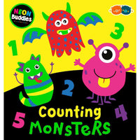 Neon Buddies Counting Monsters