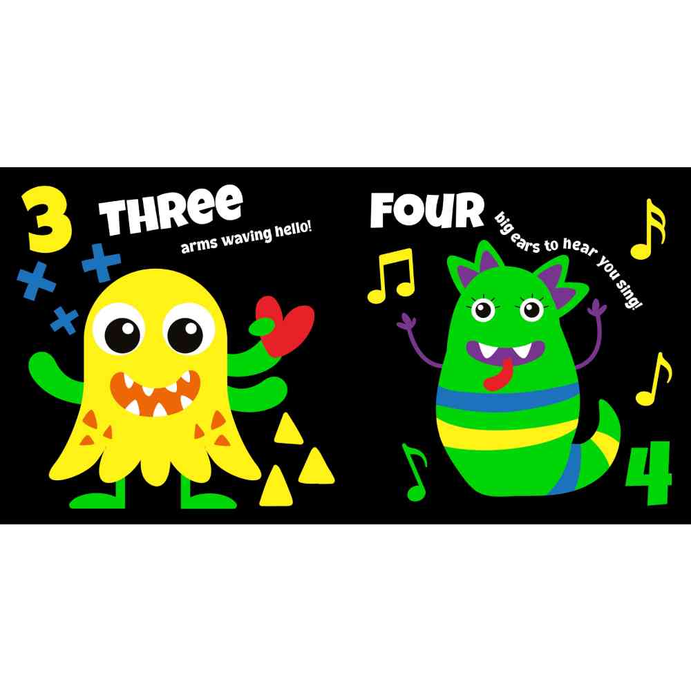 Neon Buddies Counting Monsters
