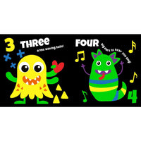 Neon Buddies Counting Monsters