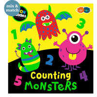 Neon Buddies Counting Monsters