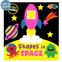 Neon Buddies Shapes In Space