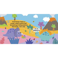 Felt Book Lift the Flap Dinosaurs