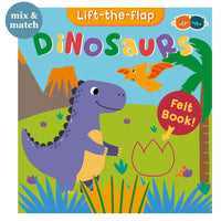Felt Book Lift the Flap Dinosaurs