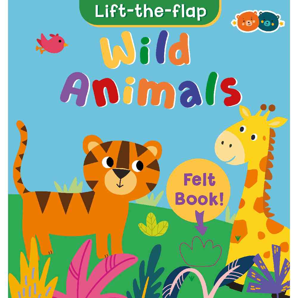 Felt Book Lift the Flap Wild Animals