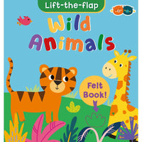 Felt Book Lift the Flap Wild Animals